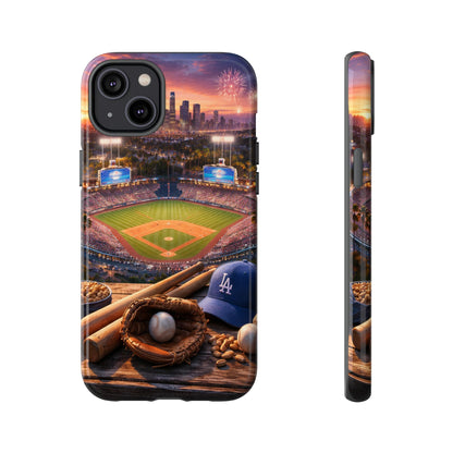 Baseball Sunset Stadium Phone Case LA Game Day Sports Aesthetic Case