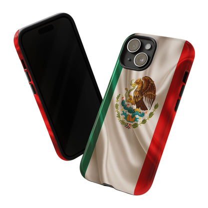 Mexico Flag Phone Case | Mexican Pride iPhone & Samsung Case | Tricolor Aesthetic Tough Protective Cover