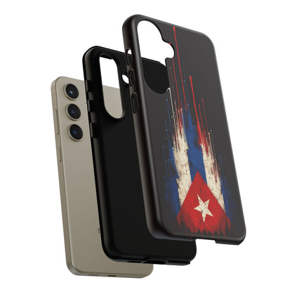 Cuban Flag Phone Case | Cuba Flag Tough Case | Patriotic Cuban Pride iPhone Samsung Protective Cover