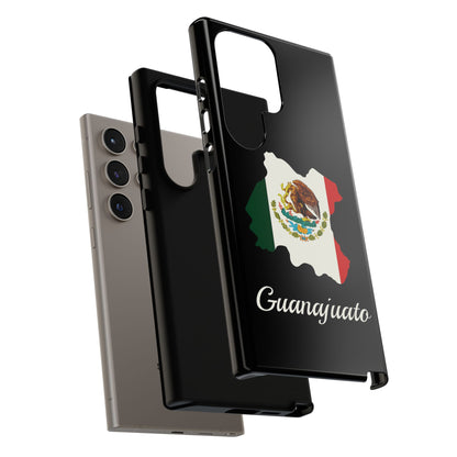 Guanajuato Mexico Flag Map Phone Case | Mexican American Pride Tough Case for iPhone & Samsung
