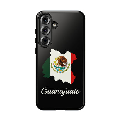 Guanajuato Mexico Flag Map Phone Case | Mexican American Pride Tough Case for iPhone & Samsung