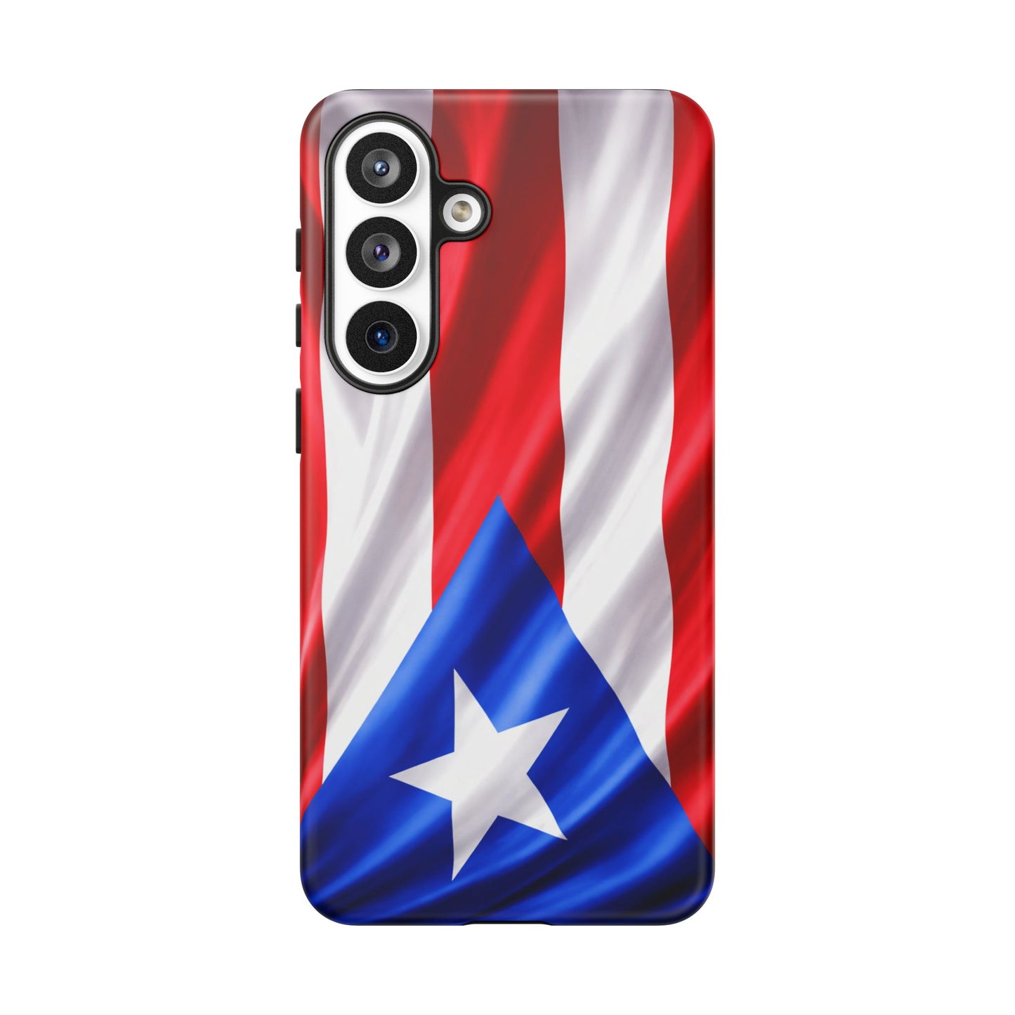 Puerto Rico Flag Phone Case | Boricua Pride Tough Case | Puerto Rican Flag Protective Cover for iPhone & Samsung
