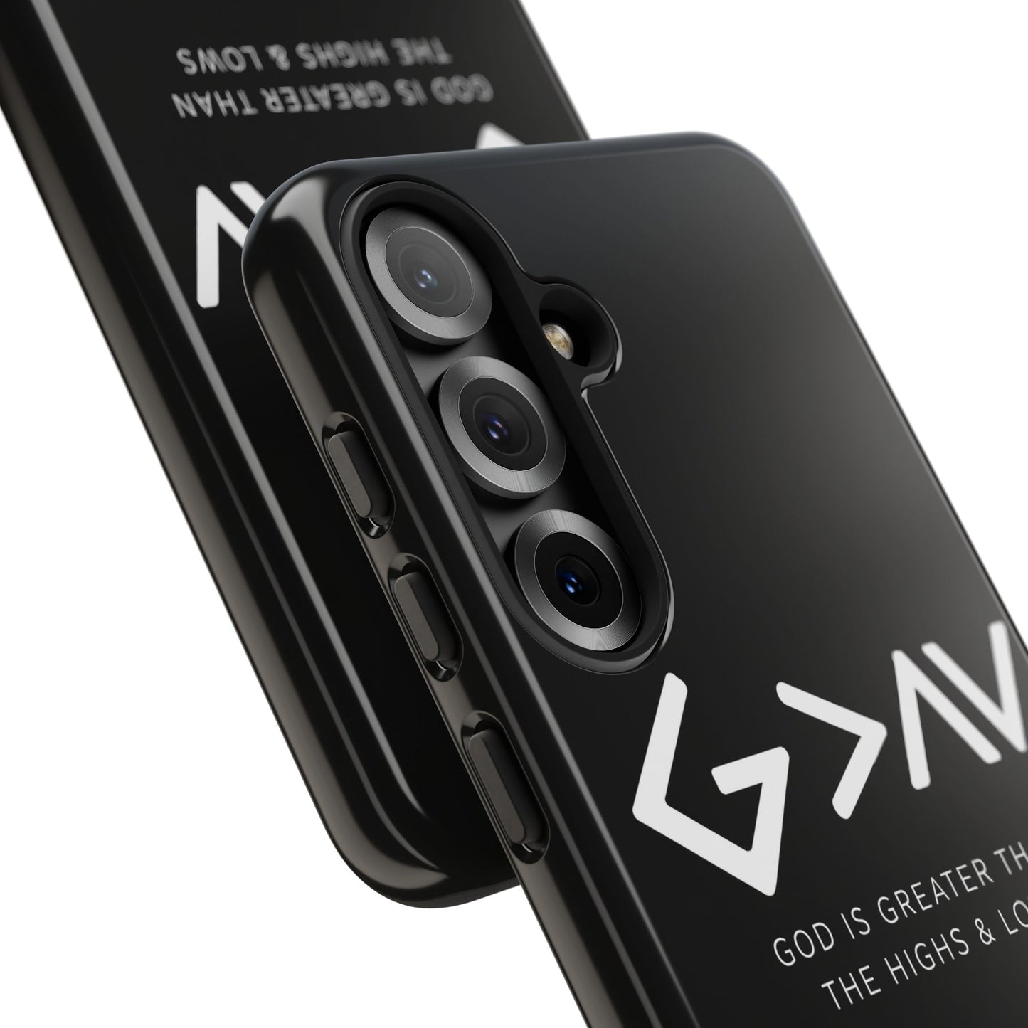 God Is Greater Than The Highs & Lows G>∧∨ Christian Phone Case
