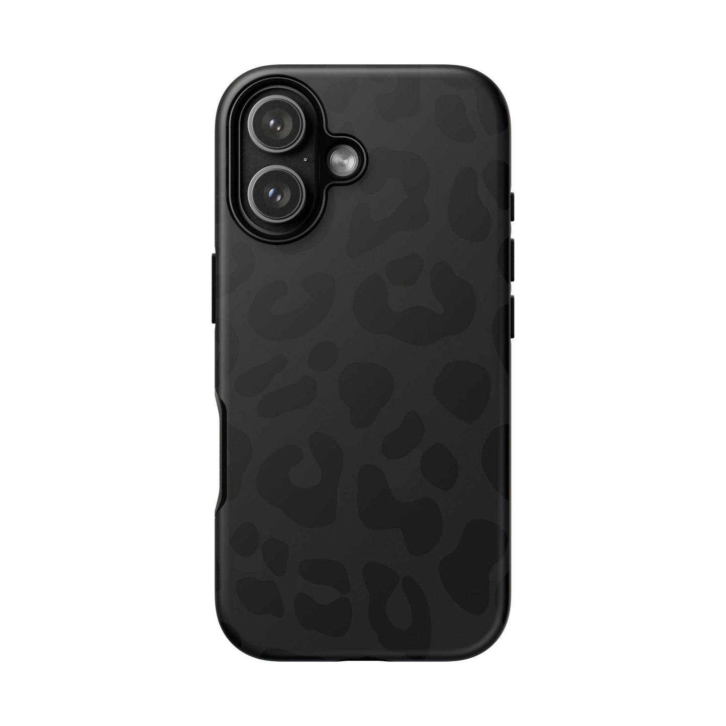 Black Leopard Phone Case | Matte & Glossy Tough Protective iPhone Case