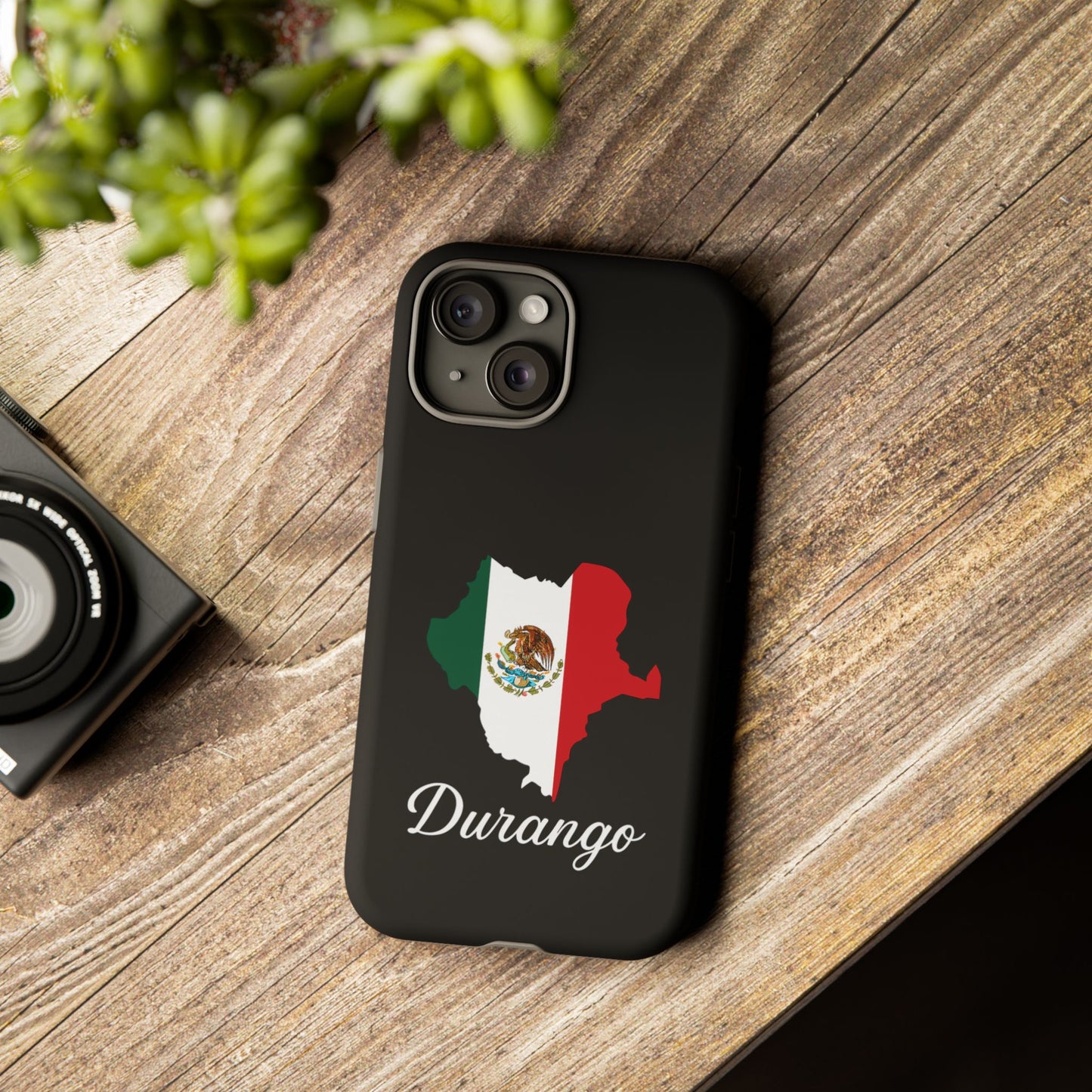 Durango Mexico Flag Map Phone Case | Mexican American Pride Tough Case for iPhone & Samsung