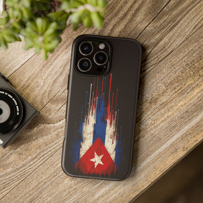 Cuban Flag Phone Case | Cuba Flag Tough Case | Patriotic Cuban Pride iPhone Samsung Protective Cover