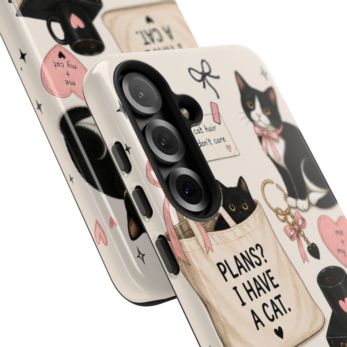 Cat Lover Phone Case | Plans? I Have A Cat Cute Aesthetic Cover