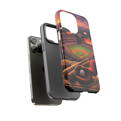 Baseball Stadium Phone Case Sports Fan Ballpark Game Day Tough Case