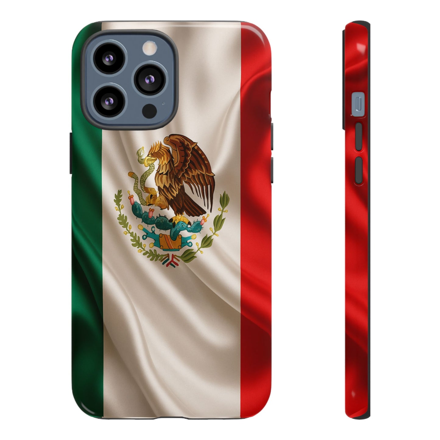Mexico Flag Phone Case | Mexican Pride iPhone & Samsung Case | Tricolor Aesthetic Tough Protective Cover