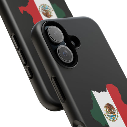 Durango Mexico Flag Map Phone Case | Mexican American Pride Tough Case for iPhone & Samsung