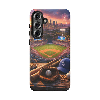 Baseball Sunset Stadium Phone Case LA Game Day Sports Aesthetic Case