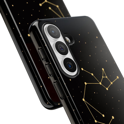 Sagittarius Zodiac Constellation Phone Case – Luxe Gold Celestial Cover