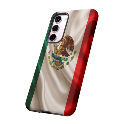 Mexico Flag Phone Case | Mexican Pride iPhone & Samsung Case | Tricolor Aesthetic Tough Protective Cover