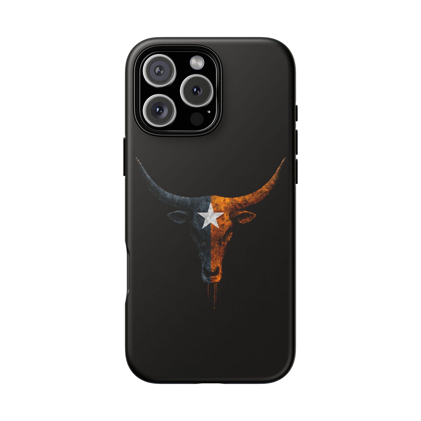 Texas Longhorn Skull Phone Case Western Cowboy Bull iPhone Samsung Cover