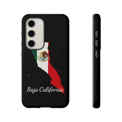 Baja California Mexico Flag Map Phone Case | Mexican American Pride Tough Case for iPhone & Samsung