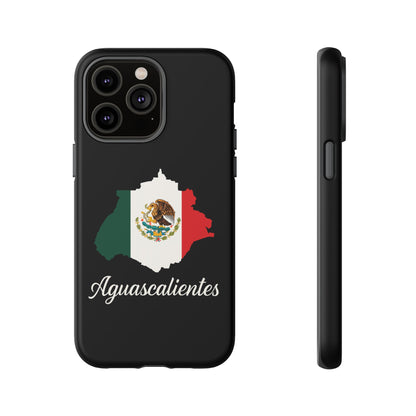 Aguascalientes Mexico Flag Map Phone Case | Mexican American Pride Tough Case for iPhone & Samsung