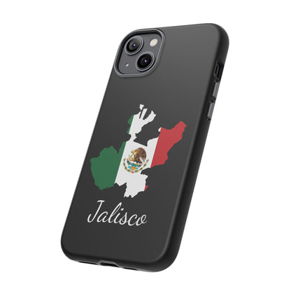 Jalisco Mexico Flag Map Phone Case | Mexican American Pride Tough Case for iPhone & Samsung