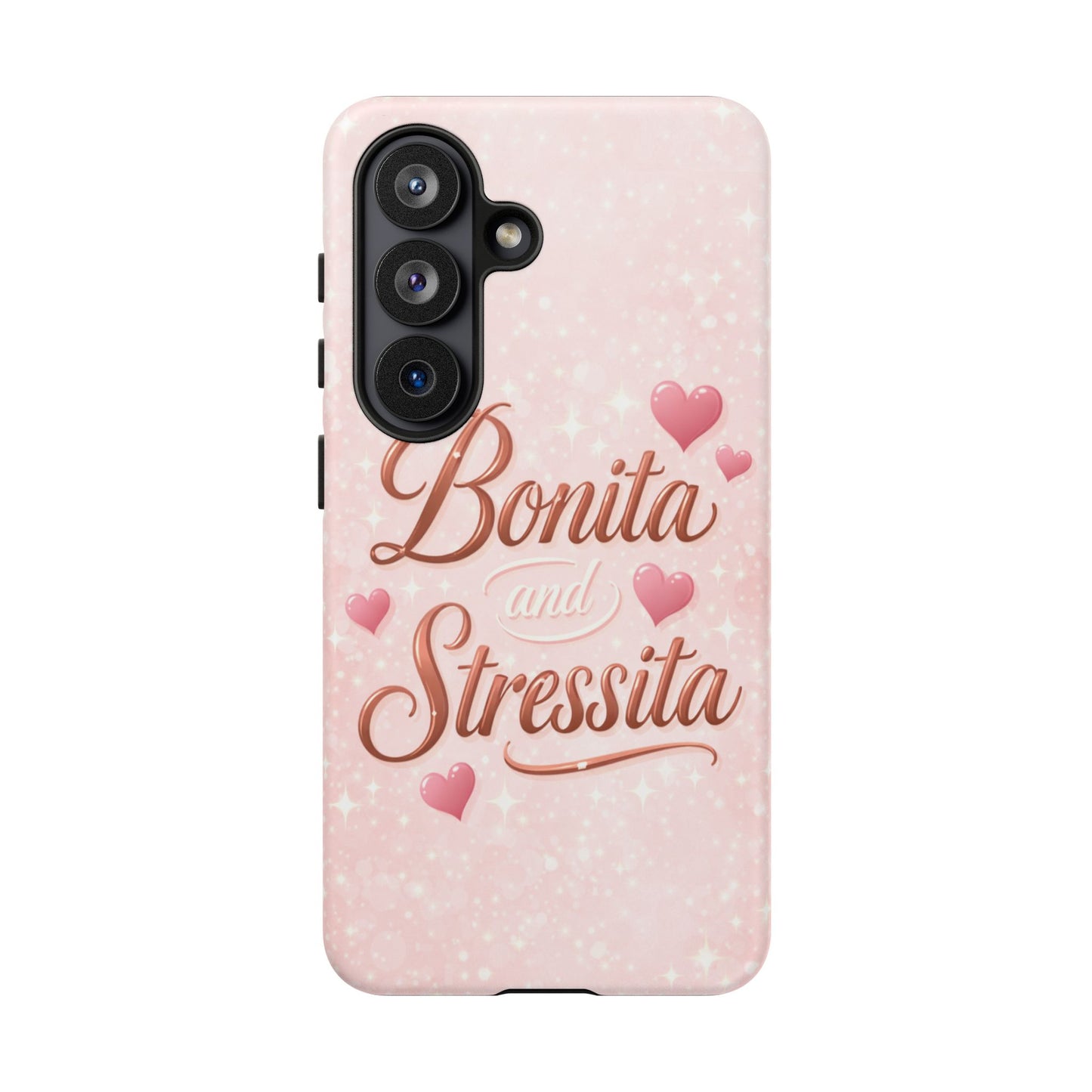 Bonita Stressita Phone Case Cute Latina Aesthetic Pink Coquette Case