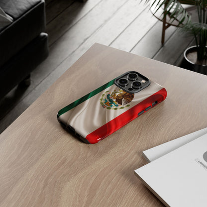 Mexico Flag Phone Case | Mexican Pride iPhone & Samsung Case | Tricolor Aesthetic Tough Protective Cover