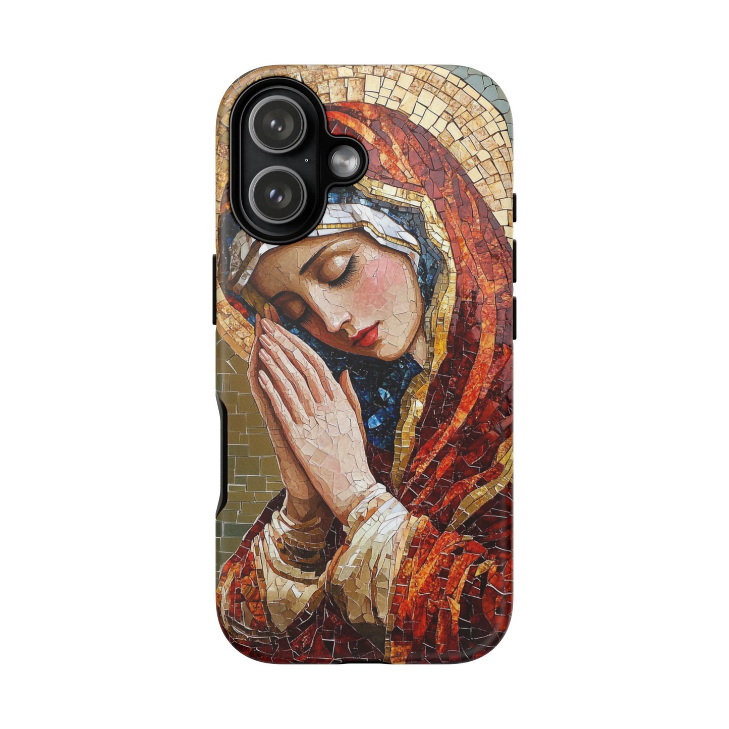 Virgin Mary Phone Case, Catholic Phone Case, Christian Aesthetic Case, Religious iPhone Case, Saint Art Case, Faith Gift