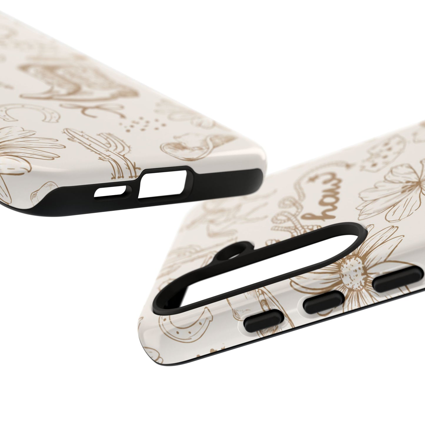 Western Cowgirl Phone Case for iPhone Samsung Galaxy Pixel Tough Case