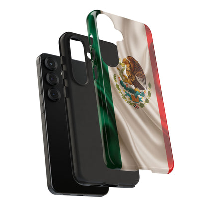 Mexico Flag Phone Case | Mexican Pride iPhone & Samsung Case | Tricolor Aesthetic Tough Protective Cover