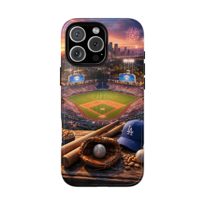 Baseball Sunset Stadium Phone Case LA Game Day Sports Aesthetic Case