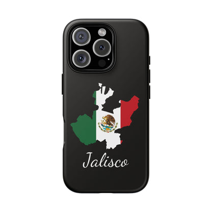 Jalisco Mexico Flag Map Phone Case | Mexican American Pride Tough Case for iPhone & Samsung