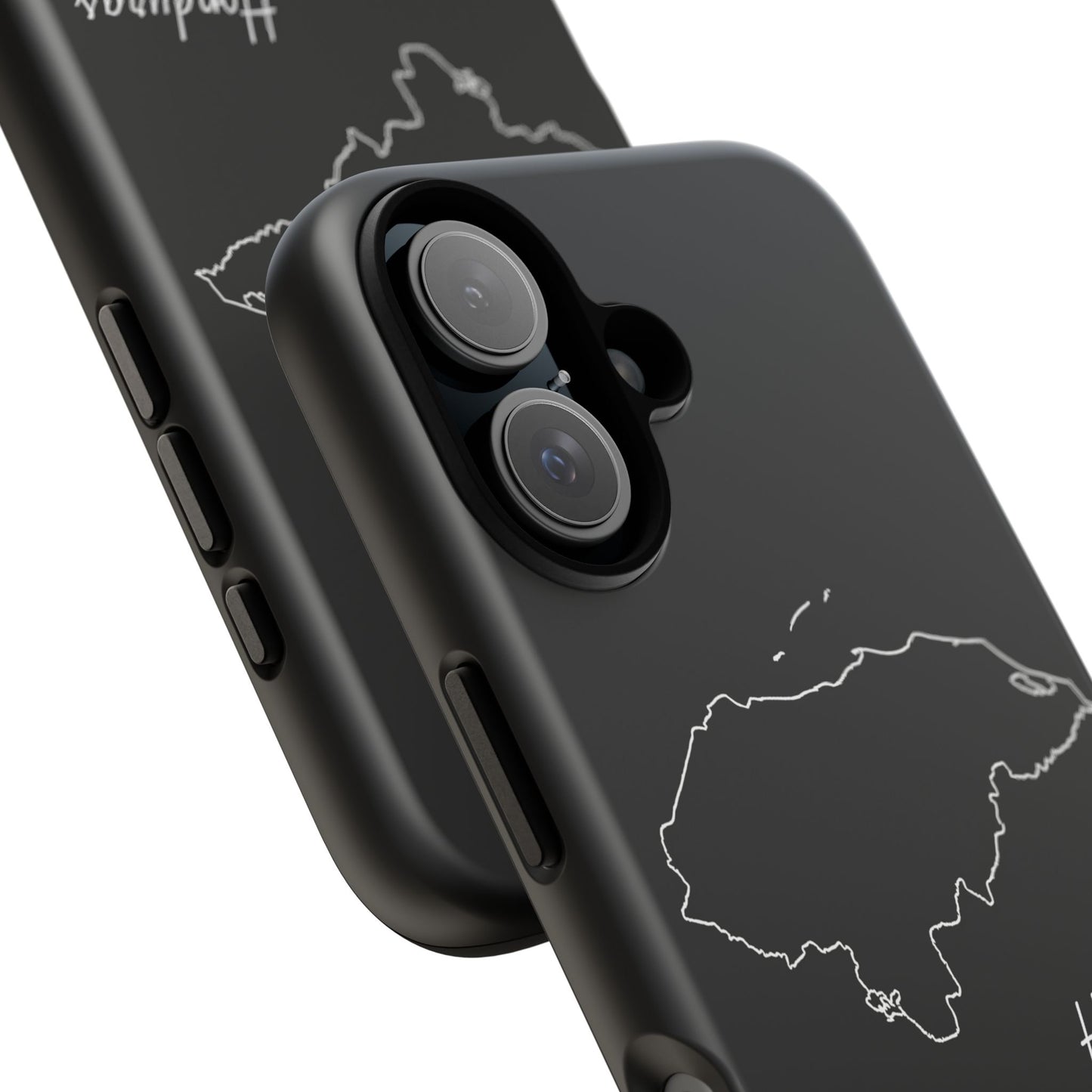 Honduras Outline Phone Case – Minimal Country Map Tough Case (iPhone, Samsung, Pixel)