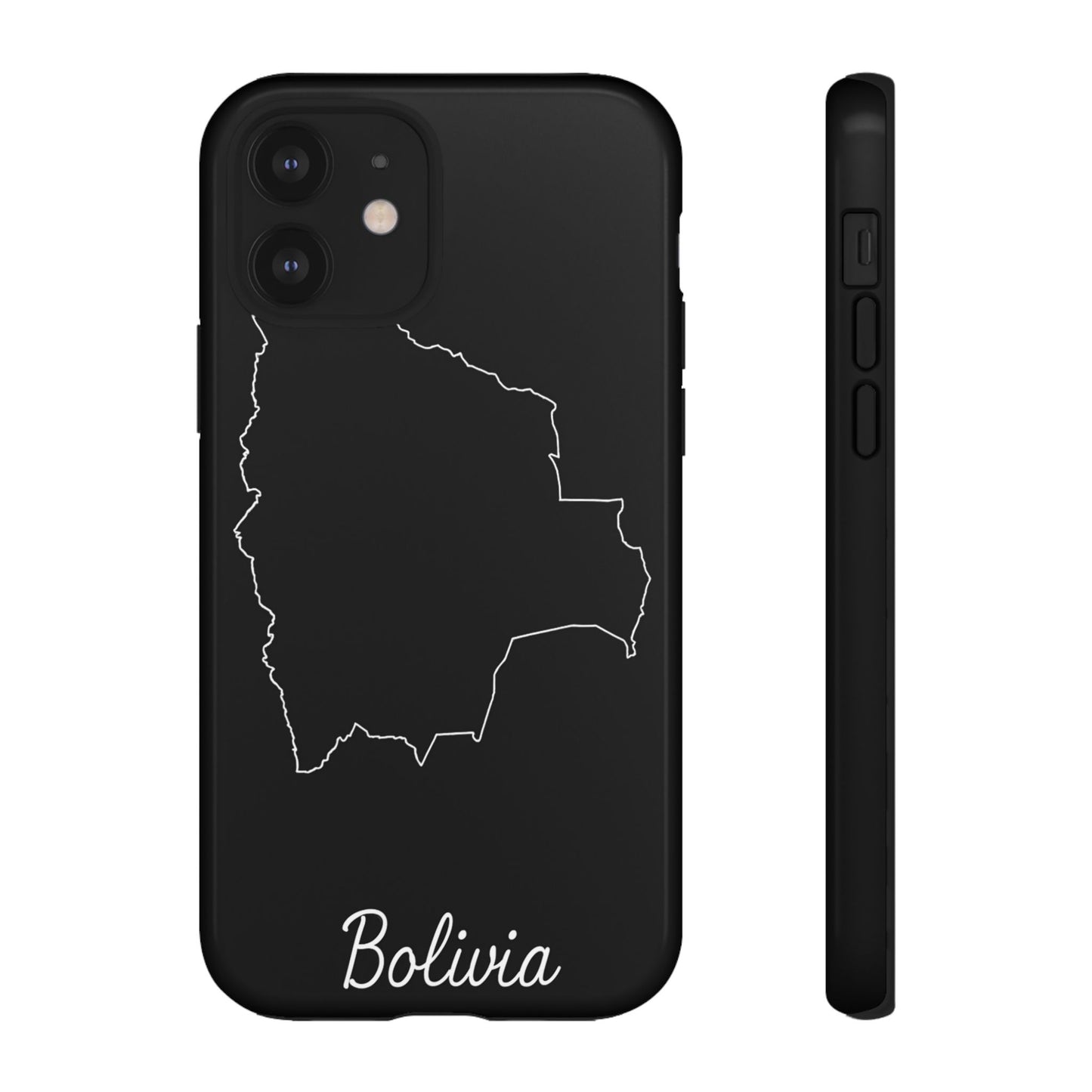 Bolivia Outline Phone Case – Minimal Country Map Tough Cover