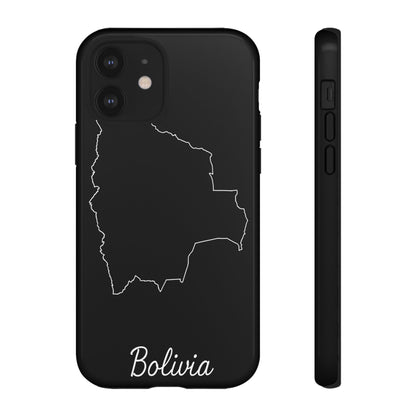 Bolivia Outline Phone Case – Minimal Country Map Tough Cover