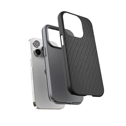 Carbon Fiber Inspired Phone Case – Rugged Slim Protective Tech Case for iPhone & Samsung