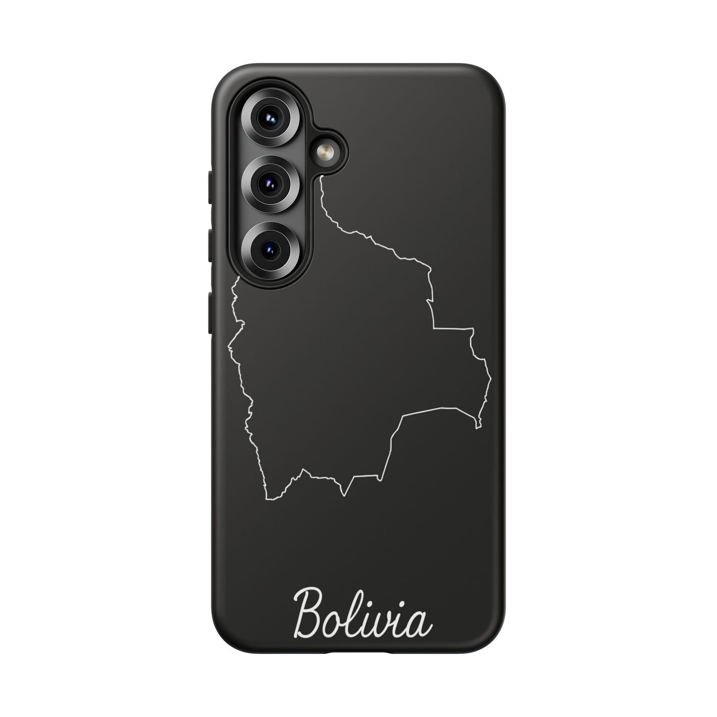Bolivia Outline Phone Case – Minimal Country Map Tough Cover