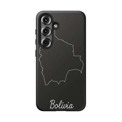 Bolivia Outline Phone Case – Minimal Country Map Tough Cover