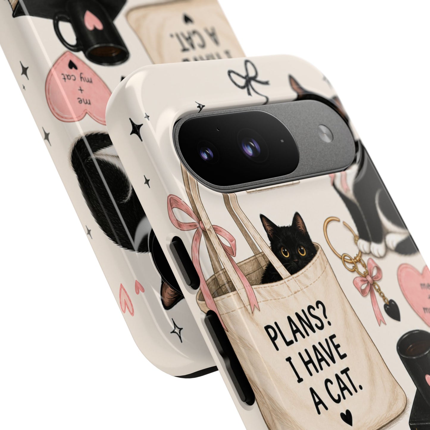 Cat Lover Phone Case | Plans? I Have A Cat Cute Aesthetic Cover