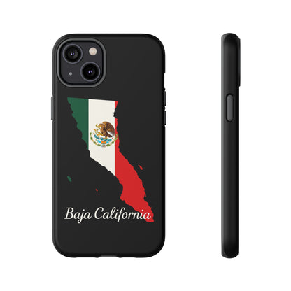Baja California Mexico Flag Map Phone Case | Mexican American Pride Tough Case for iPhone & Samsung