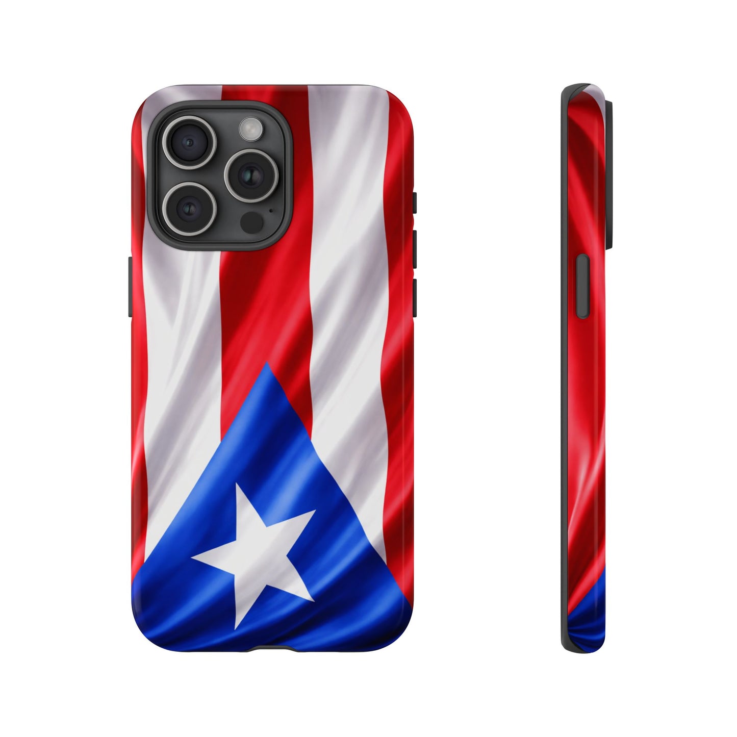 Puerto Rico Flag Phone Case | Boricua Pride Tough Case | Puerto Rican Flag Protective Cover for iPhone & Samsung