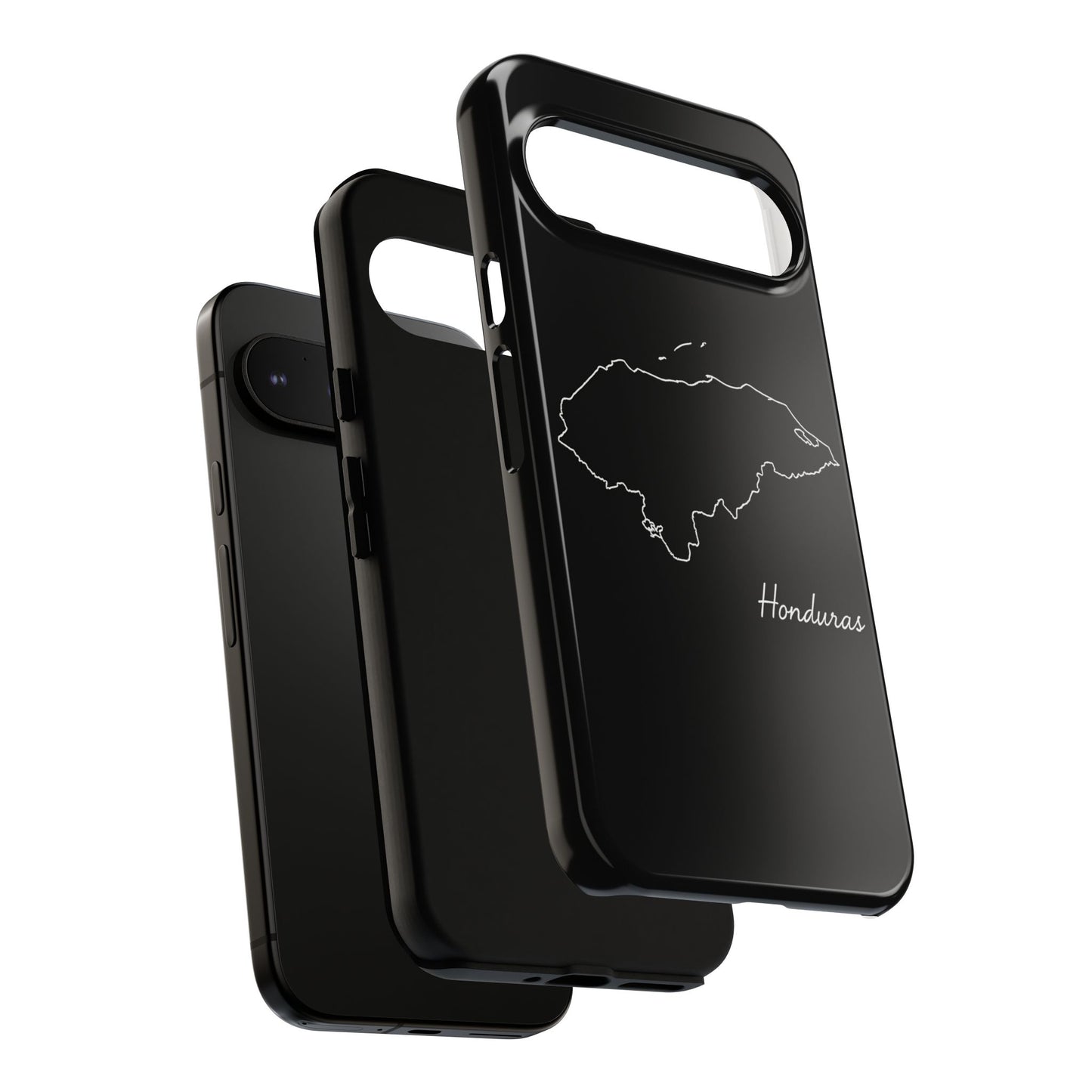Honduras Outline Phone Case – Minimal Country Map Tough Case (iPhone, Samsung, Pixel)