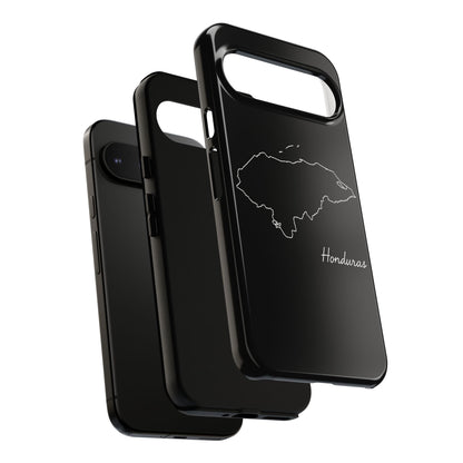 Honduras Outline Phone Case – Minimal Country Map Tough Case (iPhone, Samsung, Pixel)