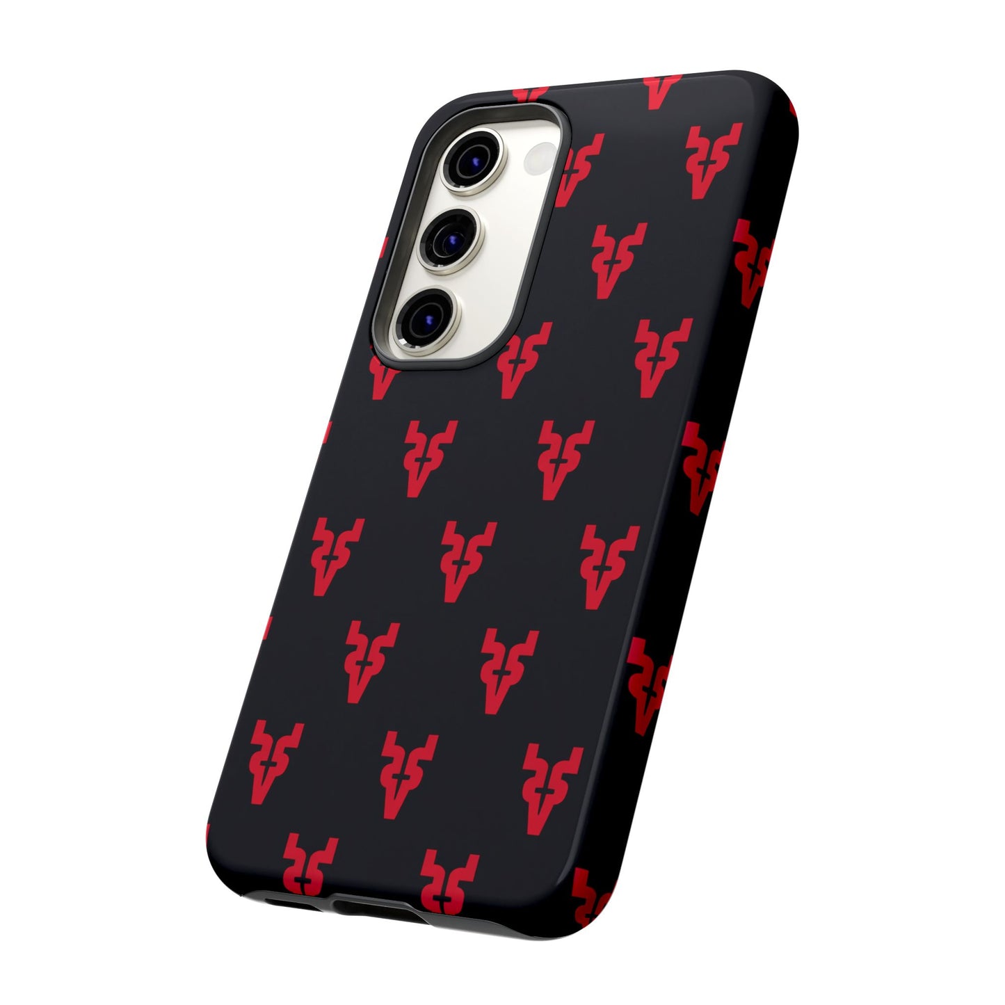 Mazatlán Bull Phone Case – Black Red Streetwear Tough Shockproof Cover