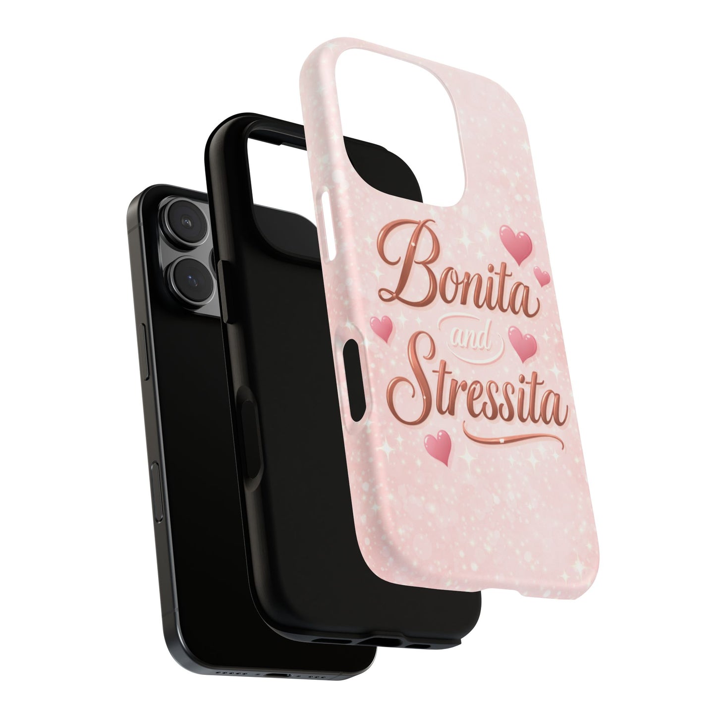 Bonita Stressita Phone Case Cute Latina Aesthetic Pink Coquette Case