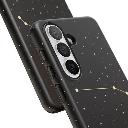 Aries Zodiac Constellation Phone Case – Luxe Gold Celestial Cover