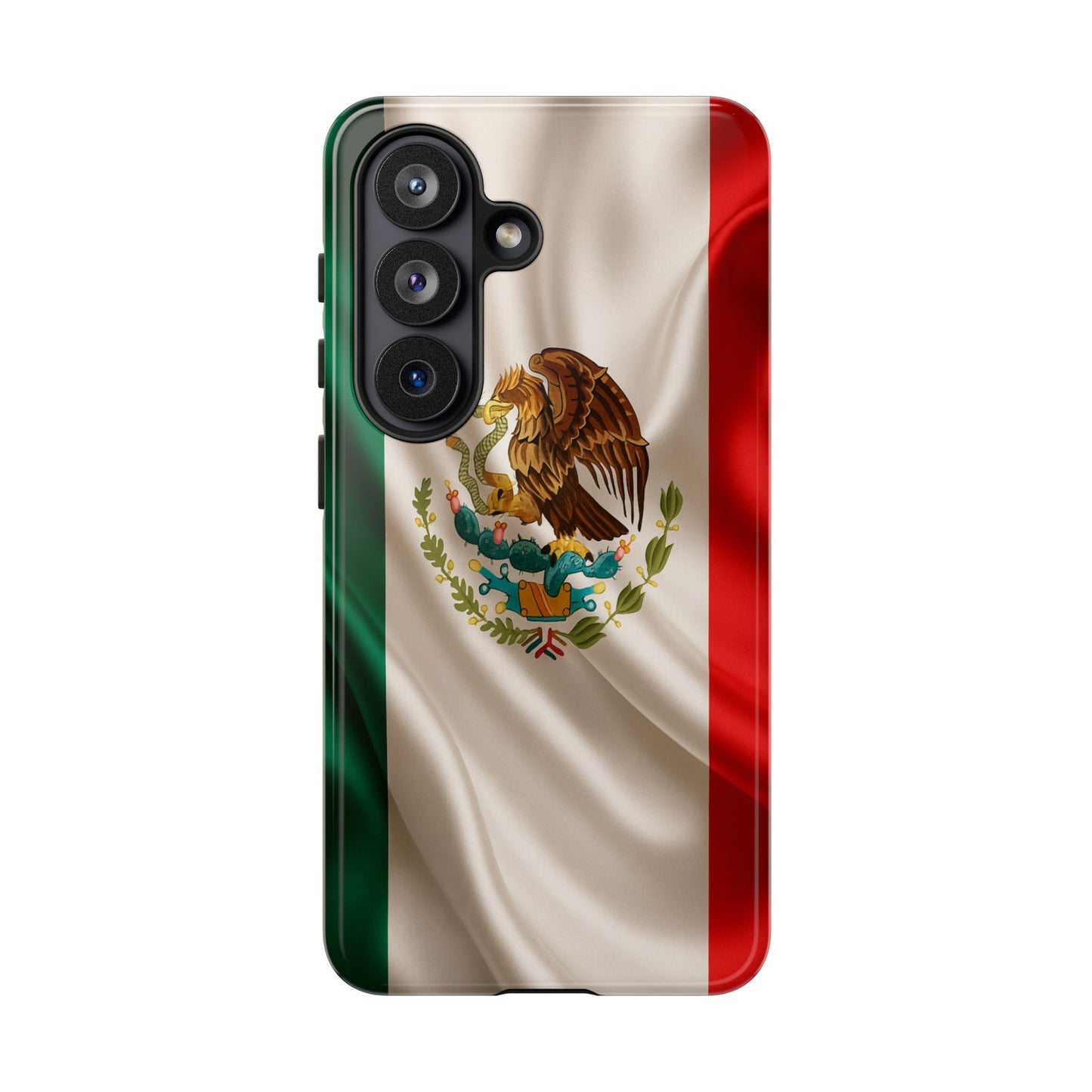 Mexico Flag Phone Case | Mexican Pride iPhone & Samsung Case | Tricolor Aesthetic Tough Protective Cover