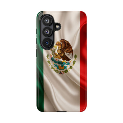 Mexico Flag Phone Case | Mexican Pride iPhone & Samsung Case | Tricolor Aesthetic Tough Protective Cover