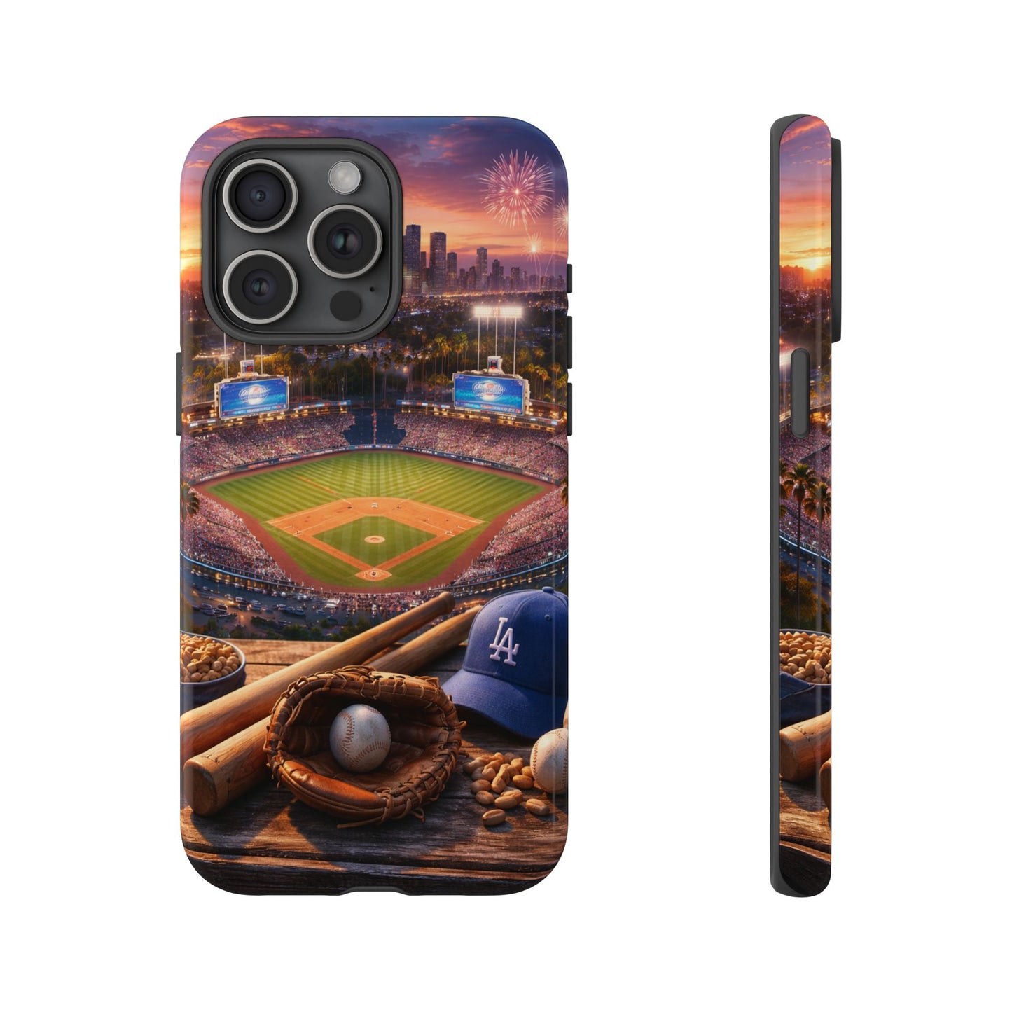 Baseball Sunset Stadium Phone Case LA Game Day Sports Aesthetic Case