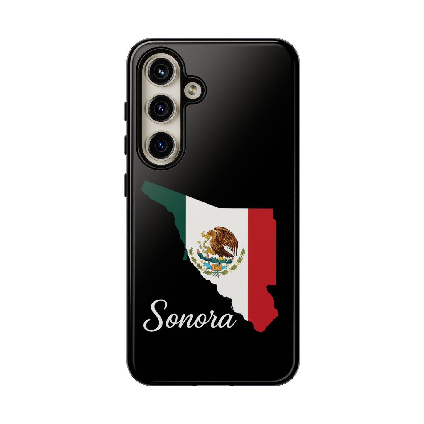 Sonora Mexico Flag Map Phone Case | Mexican American Pride Tough Case for iPhone & Samsung
