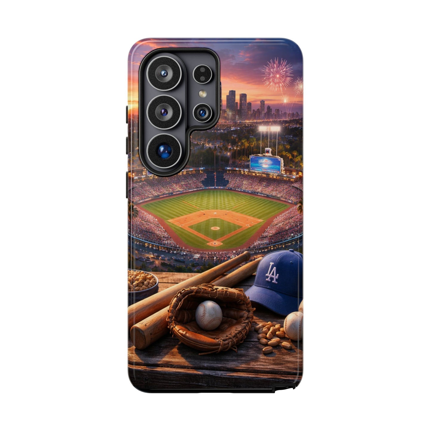 Baseball Sunset Stadium Phone Case LA Game Day Sports Aesthetic Case