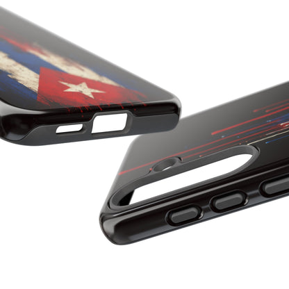 Cuban Flag Phone Case | Cuba Flag Tough Case | Patriotic Cuban Pride iPhone Samsung Protective Cover