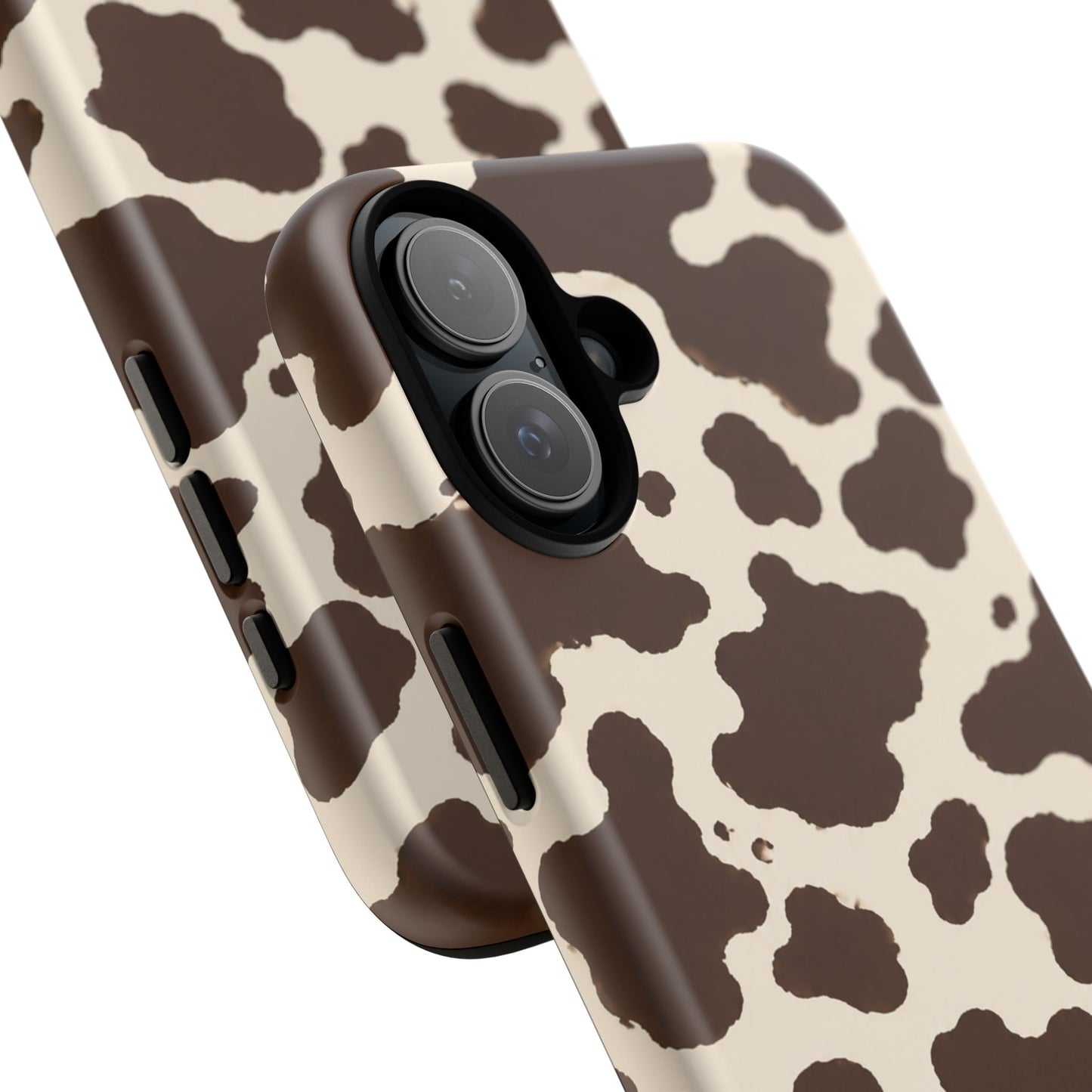 Western Cow Print Tough Phone Case for iPhone Samsung Galaxy Pixel