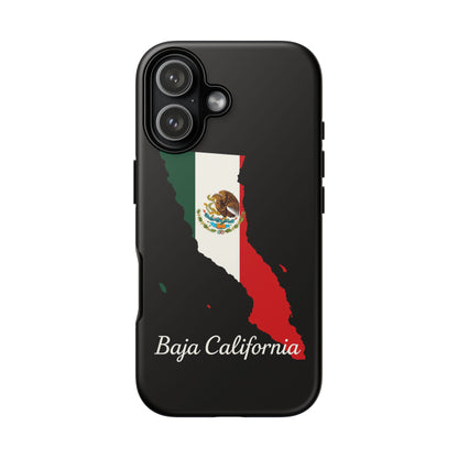 Baja California Mexico Flag Map Phone Case | Mexican American Pride Tough Case for iPhone & Samsung